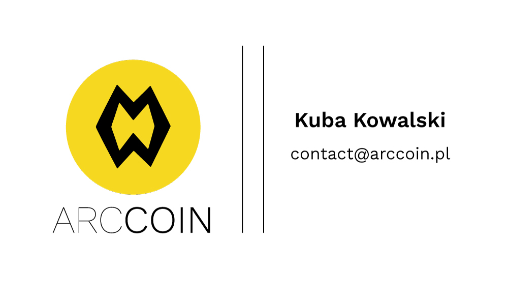 Typografia — wizytówka