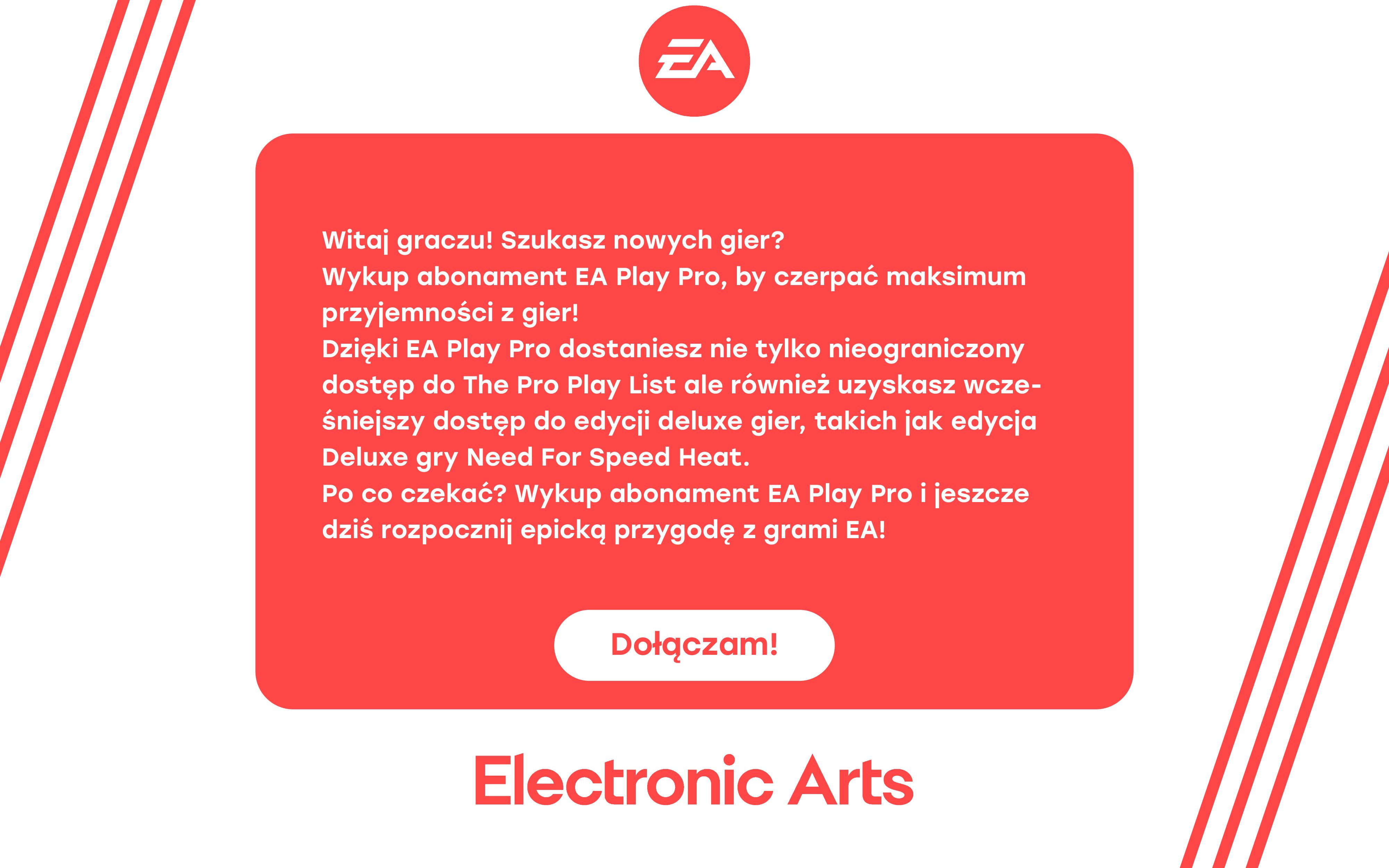 DM — Electronic Arts